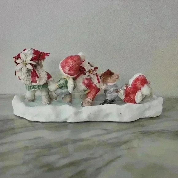 Lmt. Ed. Vintage Dreamsicles "Holiday On Ice" Skating Figurine 3rd Edition 1994 - Picture 2 of 5